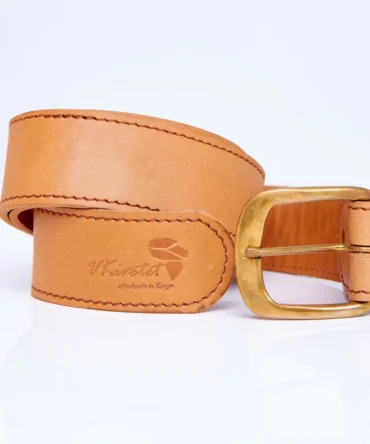 Urana Leather Brown Belt