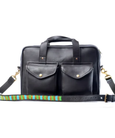 Nyerere leather messanger bag