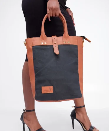 Mino Tote Brown Leather Bag